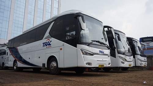 sewa bus pariwisata trac big bus