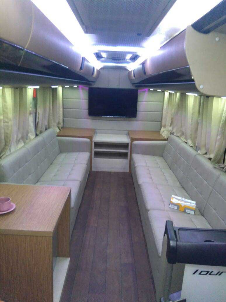 Luxury Medium Bus Interior