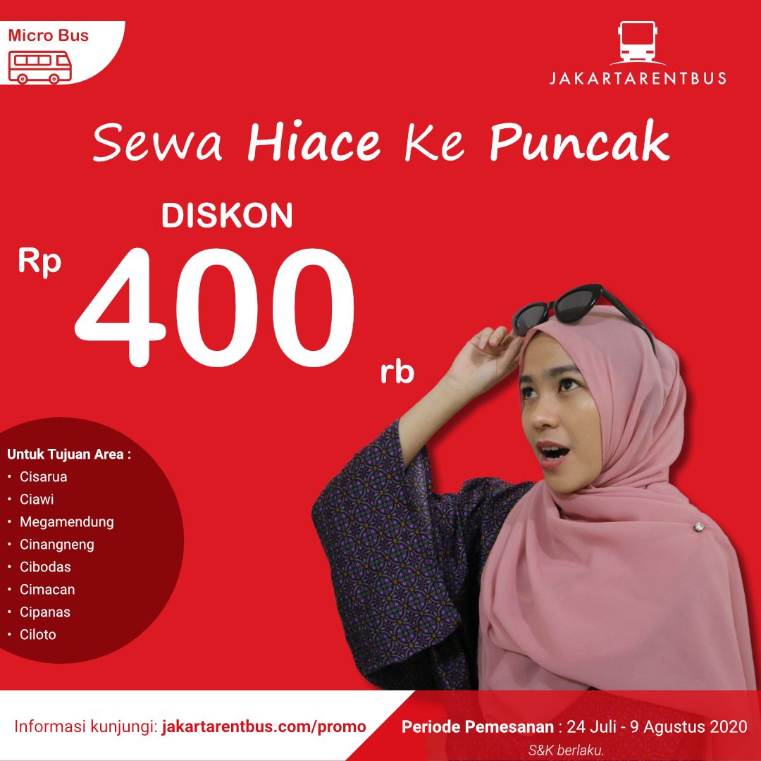 Jakartarentbus Promo Puncak