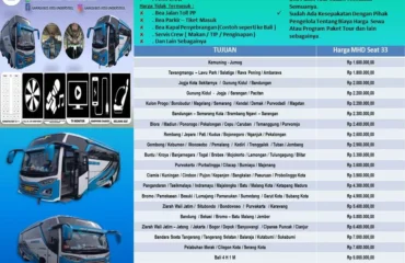 Panduan Lengkap Sewa Bus Pariwisata Solo: Tips, Armada, dan Harga