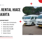 jasa rental hiace di Jakarta
